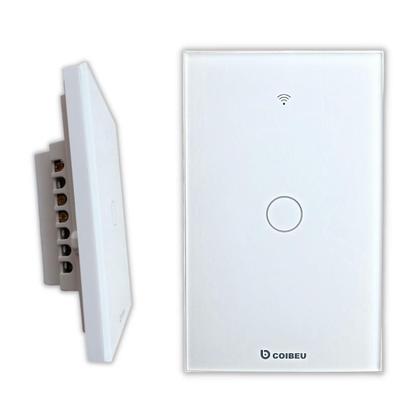 Imagem de Interruptor Inteligente WiFi, Smart Sem Fio Multifuncional 1 botão (MB301 com neutro) Compatível Com Alexa Google