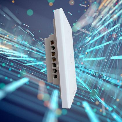 Imagem de Interruptor Inteligente WiFi, Smart Sem Fio Multifuncional 1 botão (MB301 com neutro) Compatível Com Alexa Google