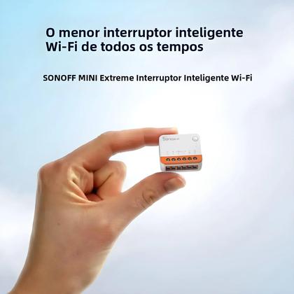 Imagem de Interruptor Inteligente WiFi SONOFF MINI MINIR4 Módulo De Controle De 2 Vias ESPhome Alexa Siri