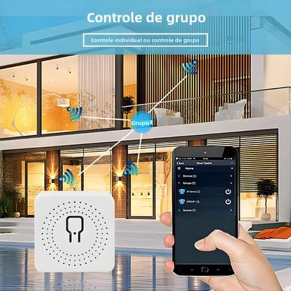 Imagem de Interruptor Inteligente WiFi Tuya ZigBee Módulo De Relé De 2 Vias 220V 110V 16A Controle Por Voz
