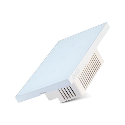 Imagem de Interruptor Inteligente Wifi Vênus 3 Botões Soft Touch Branco Ekaza Alexa e Google