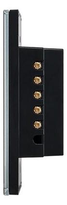 Imagem de Interruptor Inteligente Zigbee 3 Botões preto Izy Smart Intelbras EZS 1003