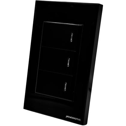 Imagem de Interruptor Inteligente Zigbee com Tecla Fisica Led Indicador compativel com Alexa Google Home