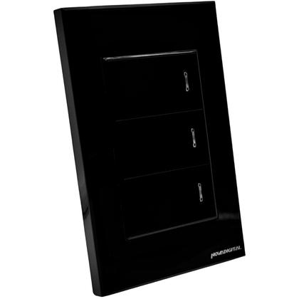 Imagem de Interruptor Inteligente Zigbee com Tecla Fisica Led Indicador compativel com Alexa Google Home