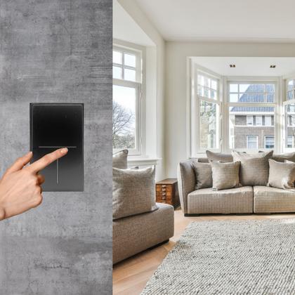 Imagem de Interruptor Inteligente Zigbee Novadigital 3 Teclas Botões Tecla Full Switch Topázio Tuya Smart Life Compatível Alexa Google 110v 220v Bivolt Preto