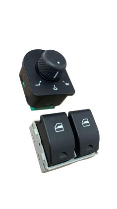 Imagem de Interruptor LE Duplo Vidro elétrico + Controle Retrovisor VW