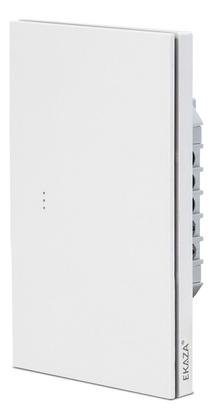 Imagem de Interruptor Mercúrio Lite 1 Botão Branco Zigbee 3.0 Ekaza EKGD-T408P-1Z
