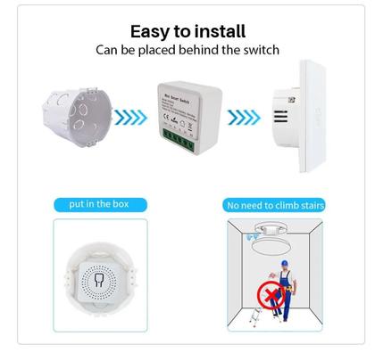 Imagem de Interruptor Mini Smart home -Ewelink plataforma Sonoff