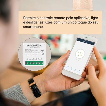 Imagem de Interruptor Mini Wifi 16a Alexa Google Home Tuya