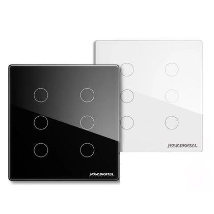 Imagem de INTERRUPTOR NOVADIGITAL ZIGBEE TOUCH 6 BOTÕES 4x4