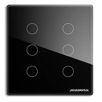 Imagem de INTERRUPTOR NOVADIGITAL ZIGBEE TOUCH 6 BOTÕES 4x4