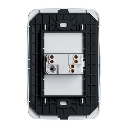 Imagem de Interruptor Origen 1 Tecla Paralela 16A 250V Branco Abb