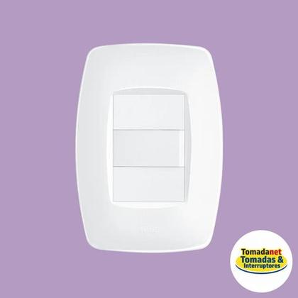 Imagem de Interruptor Paralelo 10a/250v Com Placa 4x2 Fame Elegance