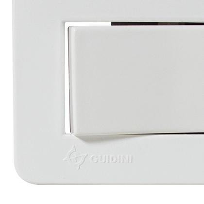 Imagem de Interruptor Paralelo Branco Easy Instal 1 Tecla Para Tomadas de 6a 250v Guidini