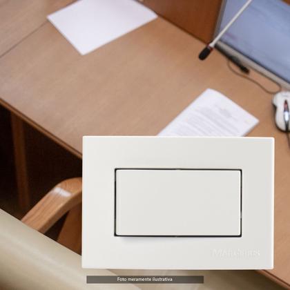 Imagem de Interruptor Paralelo P/moveis Mdf Margirius Clean Branco 10a