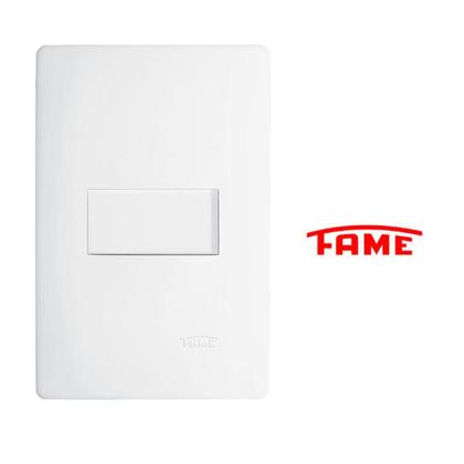 Imagem de Interruptor Paralelo Placa 16A/250V Horizontal Habitat Fame