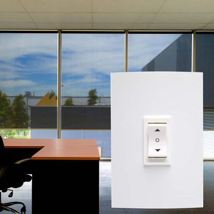 Imagem de Interruptor Persianas Cortinas + Placa 4x2 Margirius 10 Unid MarGirius