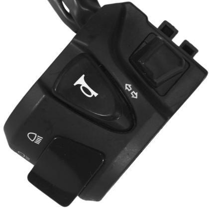 Imagem de Interruptor punho chave de luz botão com pisca alerta lampejador NXR160 Bros 2016 em diante