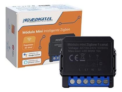 Imagem de Interruptor Relé Inteligente Zigbee 2 Canais Novadigital