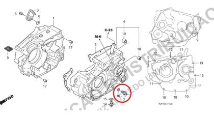 Imagem de Interruptor Sensor Cebolinha Do Neutro Honda Cb 300
