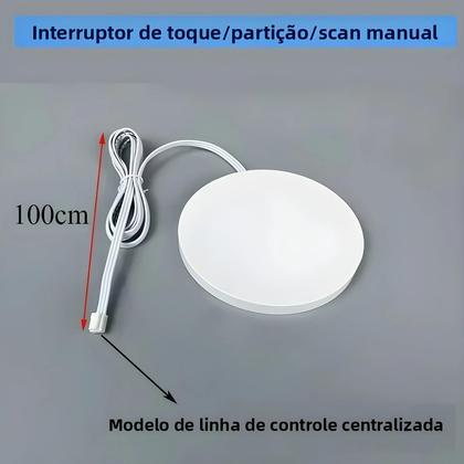 Imagem de Interruptor Sensor De Toque LED Dimmable 12V Para Painel De Madeira Controle De Iluminação Em Casa