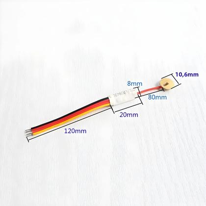 Imagem de Interruptor Sensor De Toque Mini De Modo Duplo 3.7-24V 2.5A Para Luz LED Nível De Água Painel De