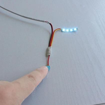 Imagem de Interruptor Sensor De Toque Mini De Modo Duplo 3.7-24V 2.5A Para Luz LED Nível De Água Painel De