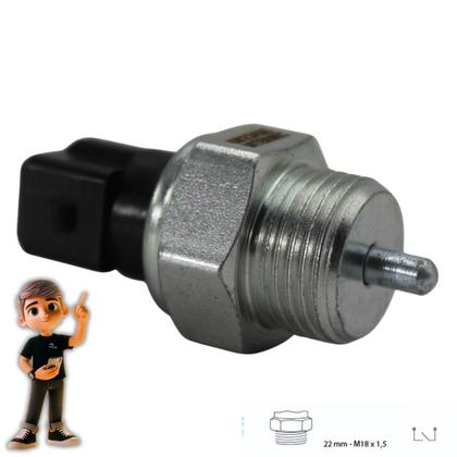 Imagem de Interruptor Sensor Luz De Marcha Ré Gol G2 G3 G4 0139415211