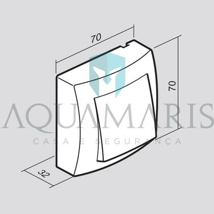 Imagem de Interruptor Simples 10A Branco Sistema X 675000 Legrand