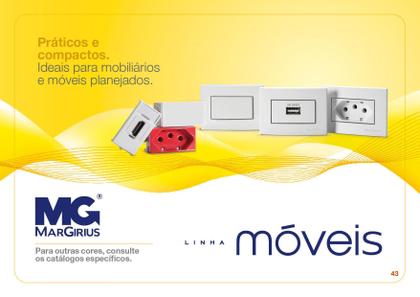 Imagem de Interruptor Simples 10A Embuti Movel Planejado Marceneiro Pt