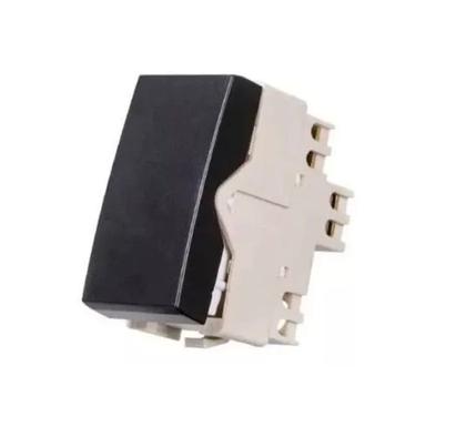 Imagem de Interruptor Simples 10A Preto Ebony Clean Margirius