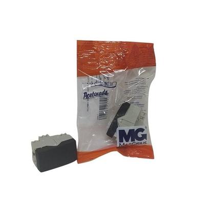 Imagem de Interruptor Simples 10A Preto Ebony Clean Margirius