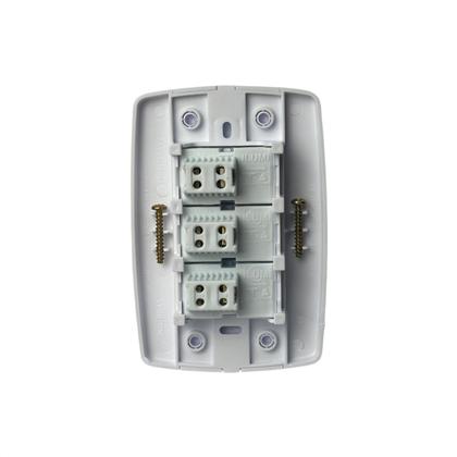 Imagem de Interruptor Simples 3 Teclas 10A 250V Branco