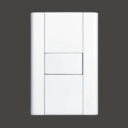 Imagem de Interruptor Simples Com Placa 4x2 Fame Modulare