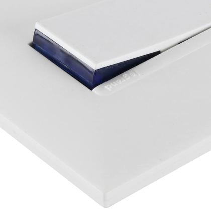 Imagem de Interruptor Simples de 10 Ampères e Tomada 2P+T de 20 Ampères 4x2 Branco - 615073BC - PIAL