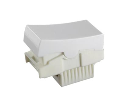 Imagem de Interruptor Simples Duplo Branco 4x2 10a 250v 8018 Slim