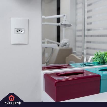 Imagem de Interruptor Simples Tomada 10a 4x2 Branco Linha Beleze Enerbras