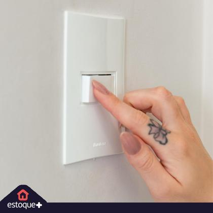 Imagem de Interruptor Simples Tomada 10a 4x2 Branco Linha Beleze Enerbras