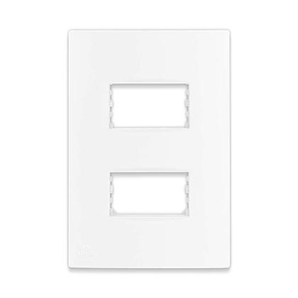 Imagem de Interruptor simples tomada 2p+t + suporte + placa 10 amperes - cs - 250v plastico isolante