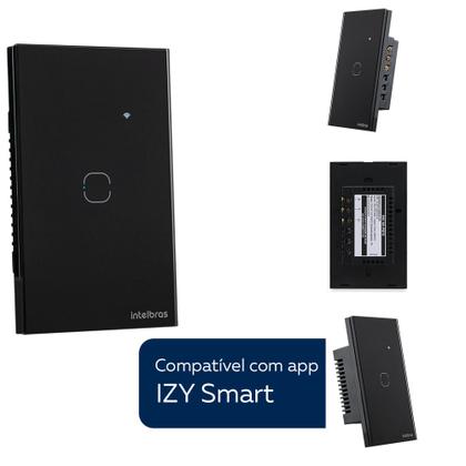 Imagem de Interruptor Smart Inteligente Touch Wi-fi 1 Tecla Ews 1001 Intelbras