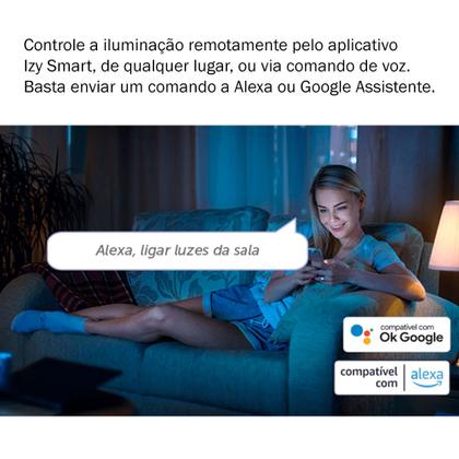 Imagem de Interruptor Smart Inteligente Touch Wi-fi 1 Tecla Ews 1001 Intelbras