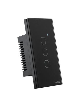 Imagem de Interruptor Smart Touch Intelbras EWS1003 WI-FI com 3 Teclas