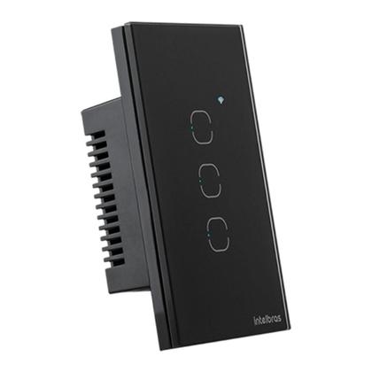 Imagem de Interruptor Smart Touch Intelbras EWS1003 WI-FI com 3 Teclas