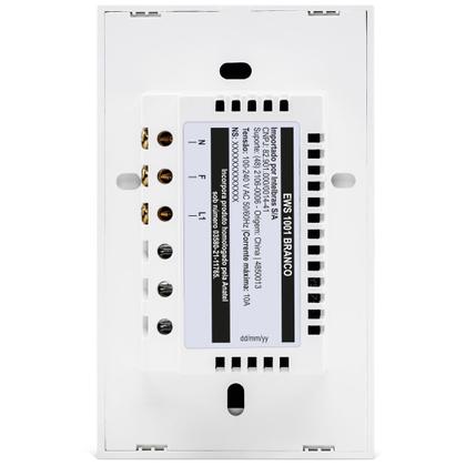 Imagem de Interruptor Smart Wi-Fi Touch 1 Tecla EWS 1001 Branco Intelbras
