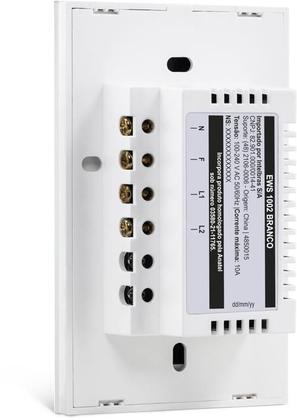 Imagem de Interruptor smart wi-fi touch 2 ews 1002 br (izy)