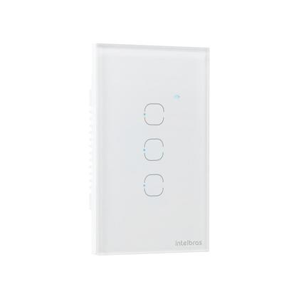 Imagem de Interruptor smart wi-fi touch 3 branco mis 1003 4850057