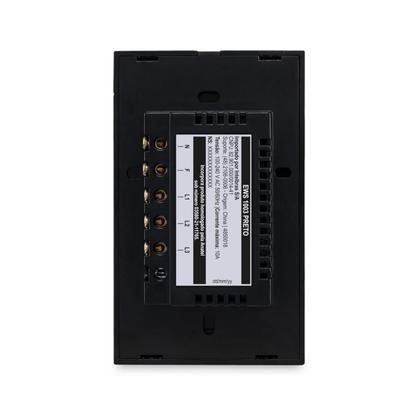 Imagem de Interruptor smart wi-fi touch 3 preto ews 1003 4850018