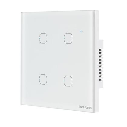 Imagem de Interruptor smart wi-fi touch 4 teclas ews 1004 br