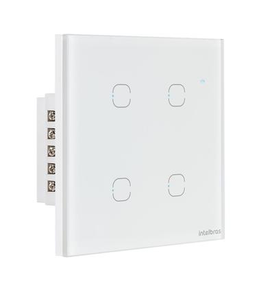 Imagem de Interruptor SMART WI-FI Touch 4 Teclas EWS 1004 Branco 4850029
