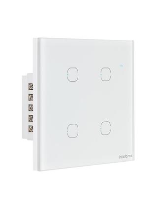Imagem de Interruptor Smart Wi-fi Touch 4 Teclas Ews 1004 Branco 4850029
